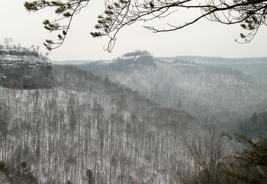 Snow on the Rough Trail